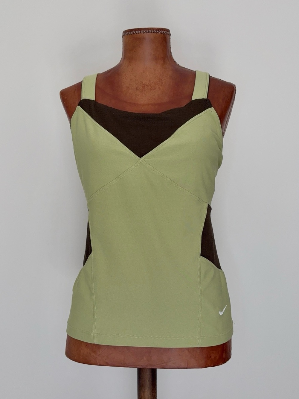 Nike Vintage Green Workout Tank Top